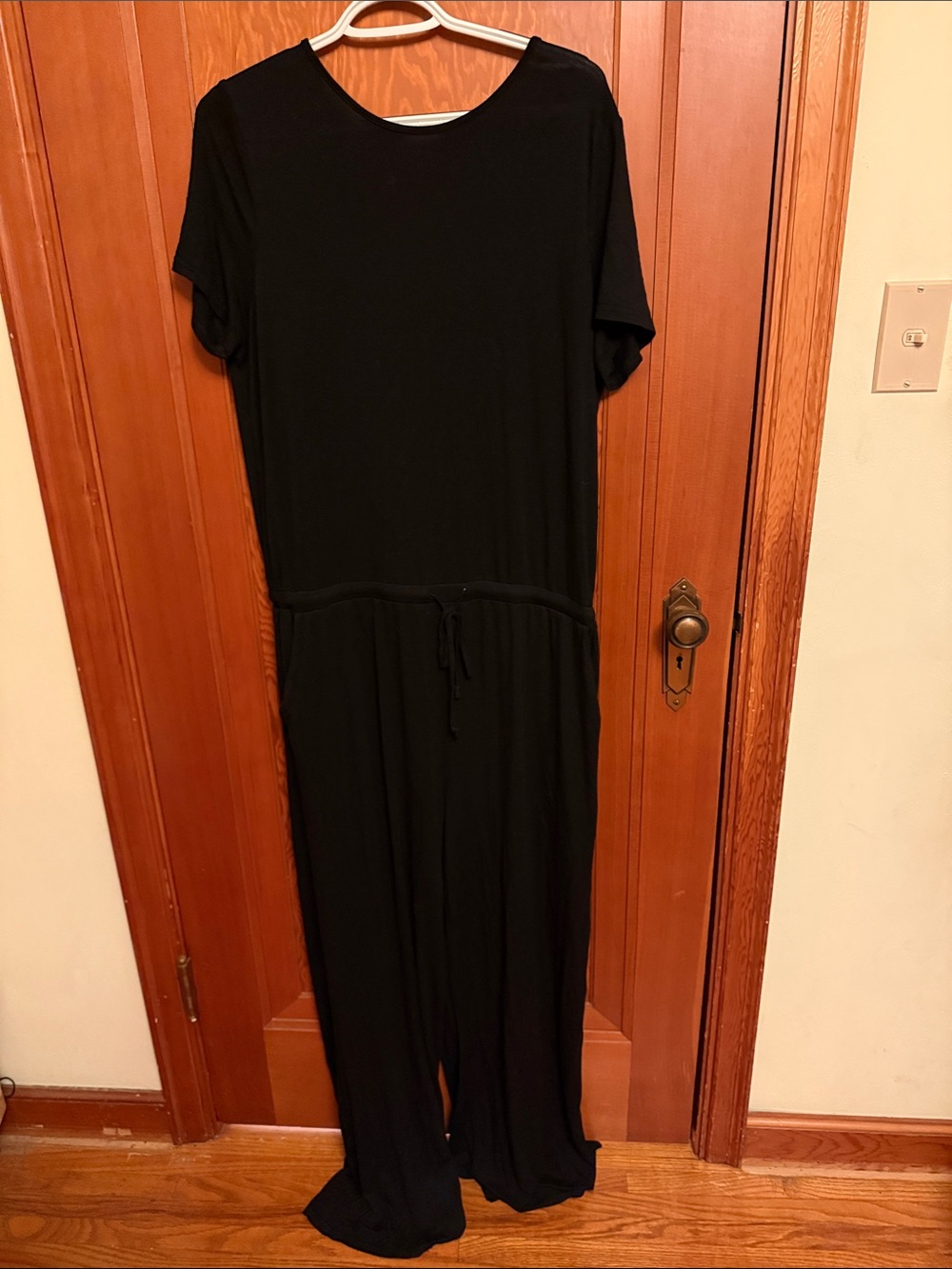 Women's Black Jumpsuit - Classic Everyday Romper